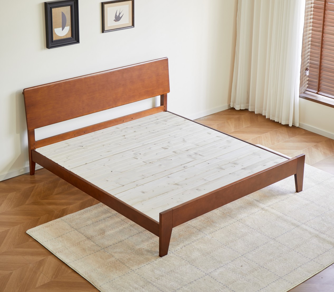 半岛床1.5米-Y037-XP162（无缝铺板）